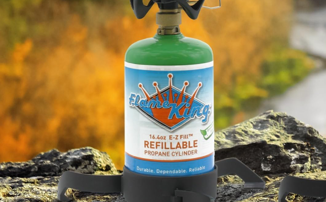 Flame King Refillable Propane Cylinder Tank