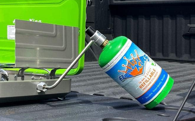 Flame King Refillable Propane Cylinder