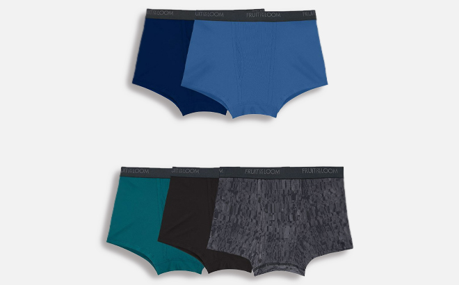 Fruit of the Loom Boxer Brief 5 Pack