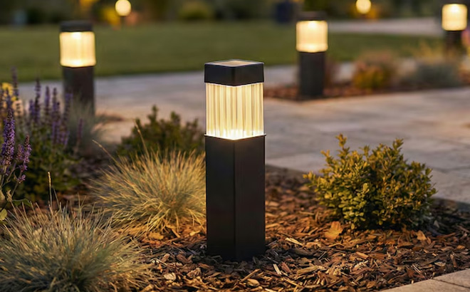 Harbor Breeze 5 Lumens Solar LED Outdoor Path Light Outside Harbor Breeze 5 Lumens Solar LED Outdoor Path Light Outside