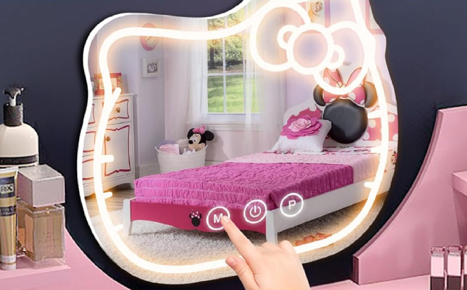 Hello Kitty Vanity Mirror with Light