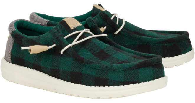 Hey Dude Wally Buffalo Plaid Mens Shoes Hey Dude Wally Buffalo Plaid Mens Shoes