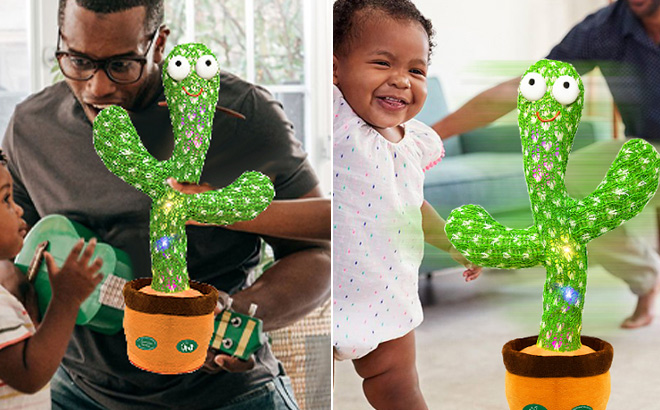 Hunfur Talking Cactus Toy