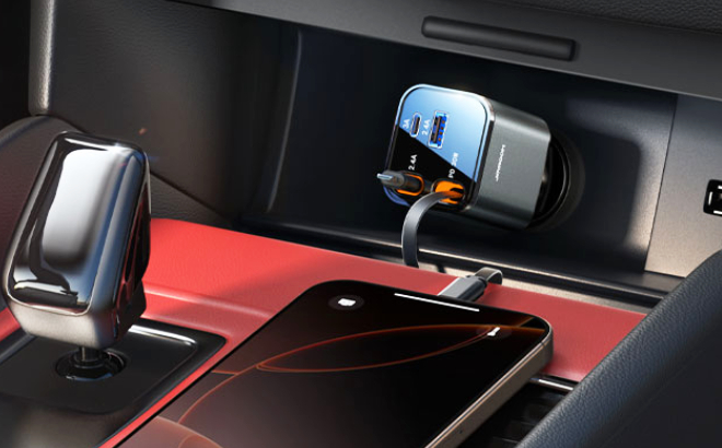 Joyroom Retractable Car Charger