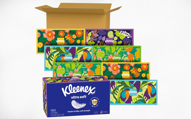 Kleenex Ultra Soft Facial Tissues