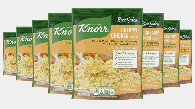 Knorr Rice Side Dish Creamy Chicken 5 7 oz Knorr Rice Side Dish Creamy Chicken 5 7 oz