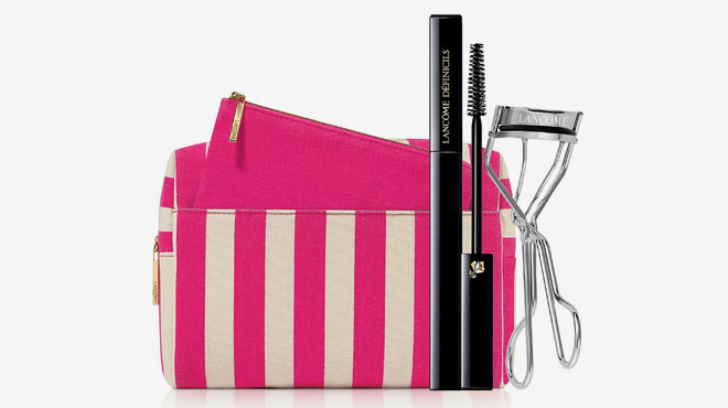 Lancome Eye Makeup Set with Cosmetic Bag