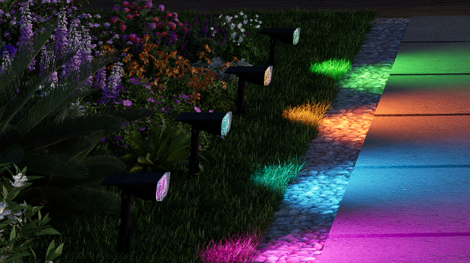 Linkind Smart Solar Spotlights