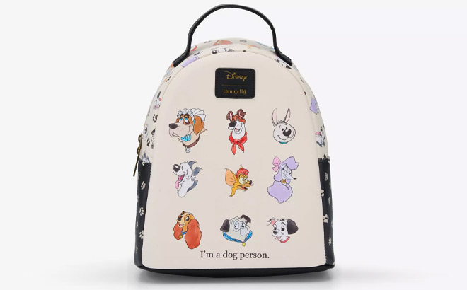 Loungefly Disney Im A Dog Person Mini Backpack Loungefly Disney Im A Dog Person Mini Backpack