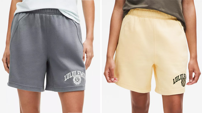 Lululemon Scuba Mid Rise Oversized Graphic Short Lululemon Scuba Mid Rise Oversized Graphic Short