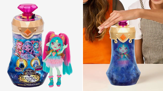 Magic Mixies Amber Dragon 6 5 inch Pixling Doll Magic Mixies Amber Dragon 6 5 inch Pixling Doll