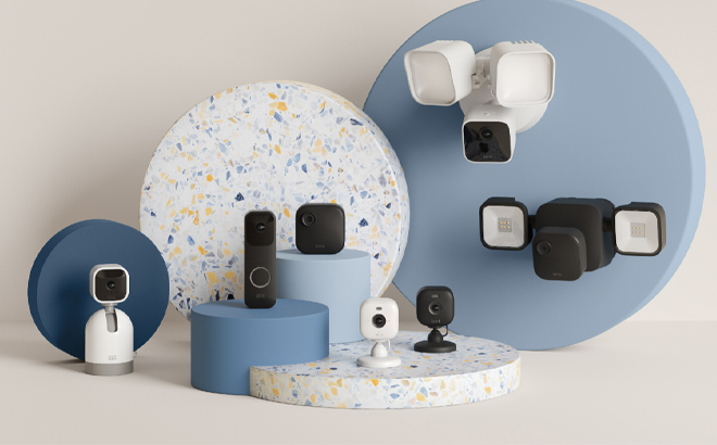 Many Blink Cameras on Displays