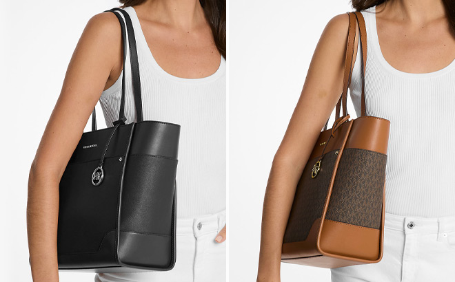 Michael Kors Harrison Large Leather Tote Bags