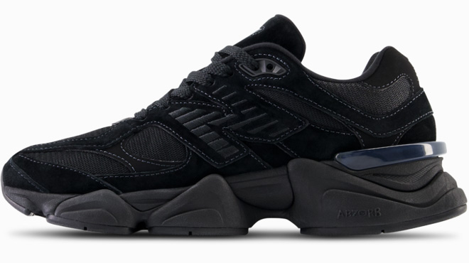 New Balance 9060 Womens Shoes Black New Balance 9060 Womens Shoes Black