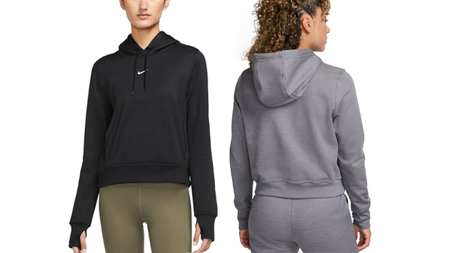 Nike Womens Therma FIT One Pullover Hoodie Nike Womens Therma FIT One Pullover Hoodie