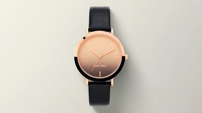 Nine West Womens Strap Watch