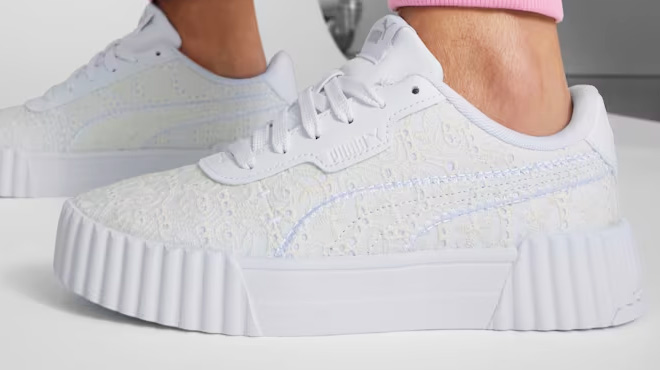 Puma Womens Carina 3 0 Lace Shoes