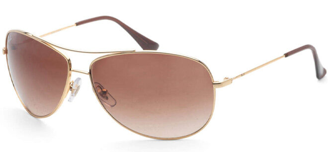Ray Ban Mens 63mm Arista Gold Sunglasses
