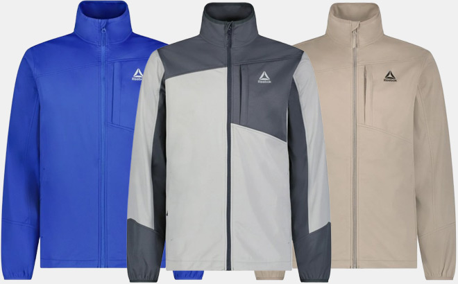 Reebok Mens Softshell Jackets