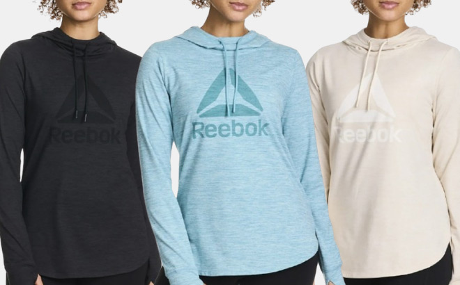 Reebok Womens Swift Performance Hoodies