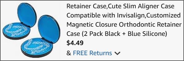 Retainer Case 2 Pack at Checkout