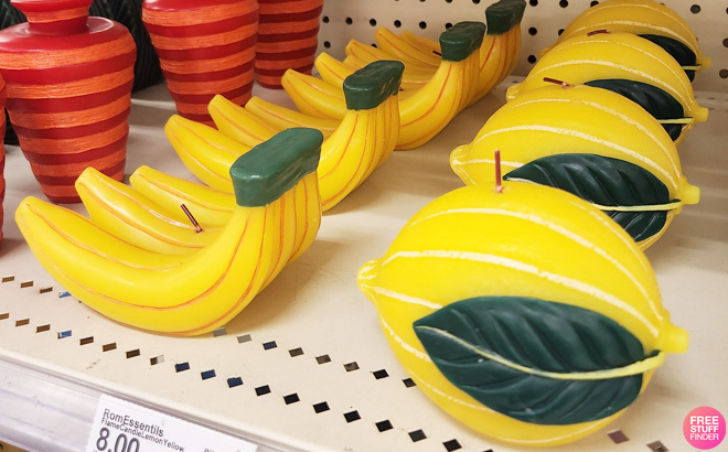 Room Essentials Lemon Figural Candle
