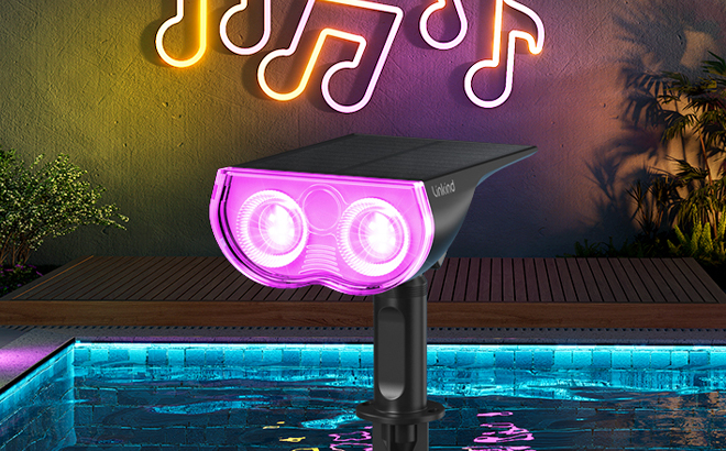 Smart Solar Spotlight