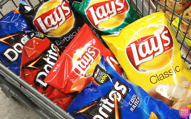 Snacks Overview in the Cart Snacks Overview in the Cart