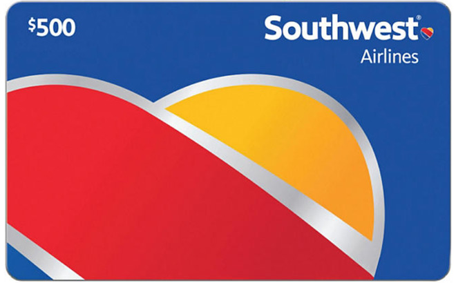 Southwest Airlines Gift Card Southwest Airlines Gift Card