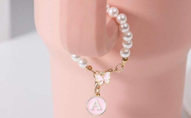 Stanley Cup Pearl Chain Initial Accessory Stanley Cup Pearl Chain Initial Accessory