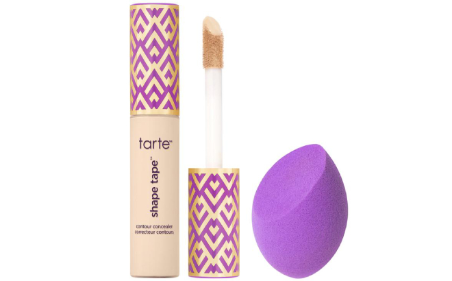 Tarte Shape Tape Concealer with Quickie Blending Sponge