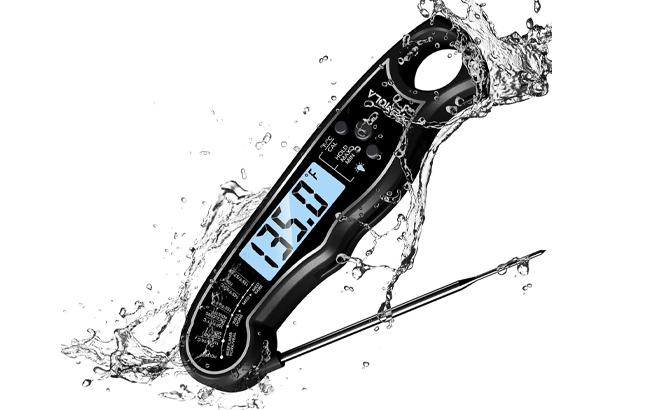 Temola Meat Thermometer with LCD Backlight