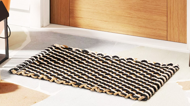 Threshold Rope Braided Basket Weave Doormat Threshold Rope Braided Basket Weave Doormat