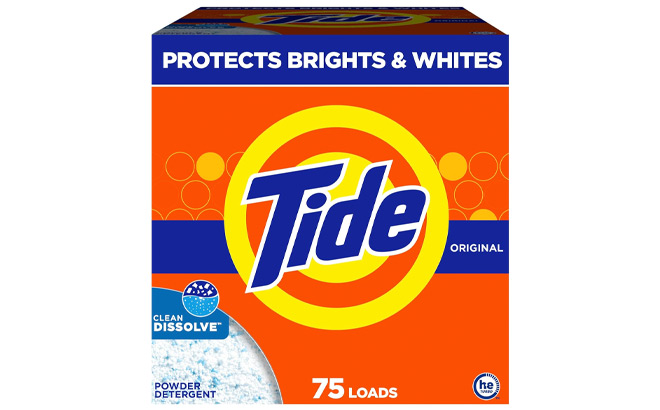 Tide 75 Loads Powder Laundry Detergent Tide 75 Loads Powder Laundry Detergent