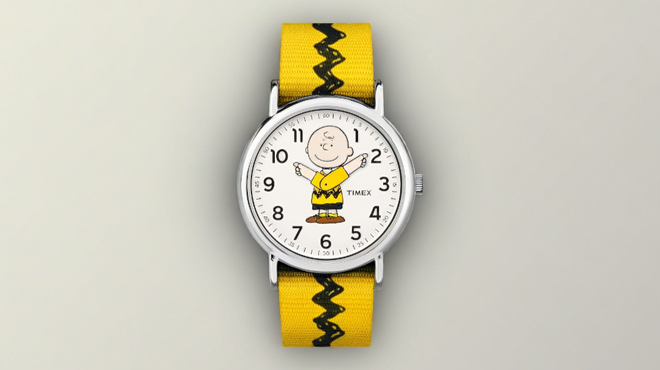 Timex x Peanuts Weekender Watch Charlie Brown Timex x Peanuts Weekender Watch Charlie Brown