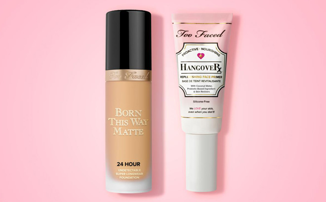 Too Faced Born This Way Matte Foundation Primer Set