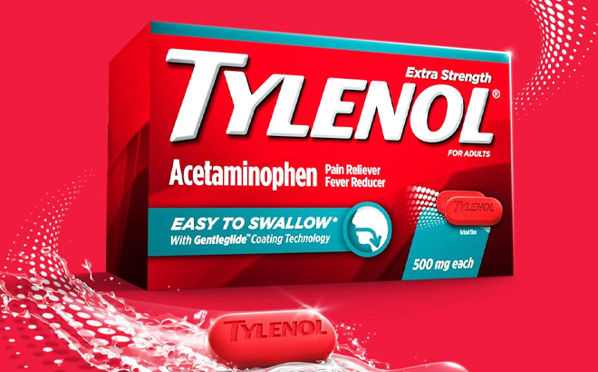 Tylenol Extra Strength Easy to Swallow Caplets