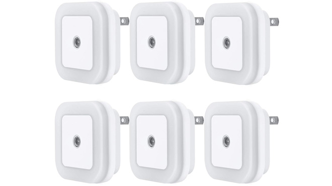 Uigos LED Night Light Lamp 6 Pack Uigos LED Night Light Lamp 6 Pack