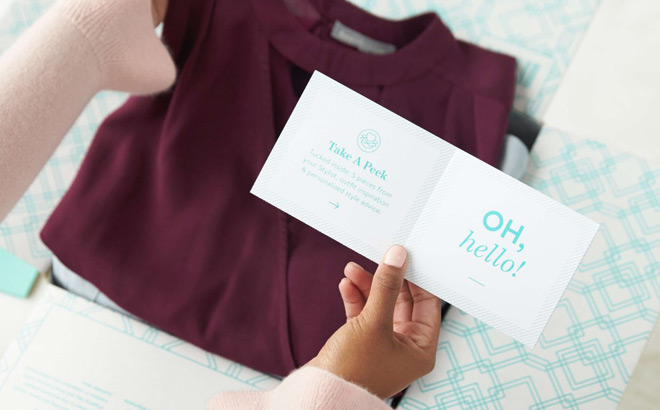 Unboxing a Stitch Fix Box Unboxing a Stitch Fix Box