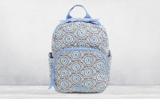 Vera Bradley Outlet Essential Compact Backpack in Mini Sketched Medallion Color