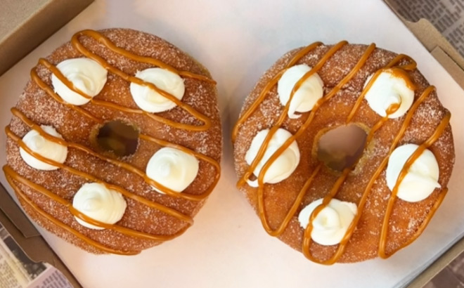 Voodoo Doughnuts Two Churro Cheesecake Doughnuts