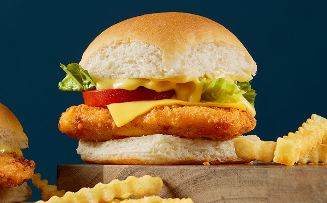 White Castle Crispy Chicken Slider