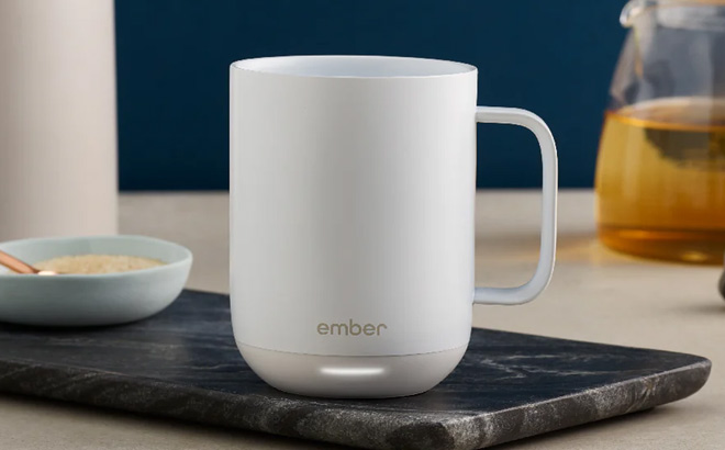 White Ember Temperature Control Mug 2 White Ember Temperature Control Mug 2