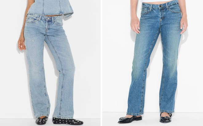 Wild Fable Womens Low Rise Bootcut Jeans