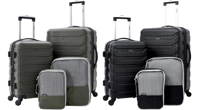 Wrangler 4 Piece Luggage Sets