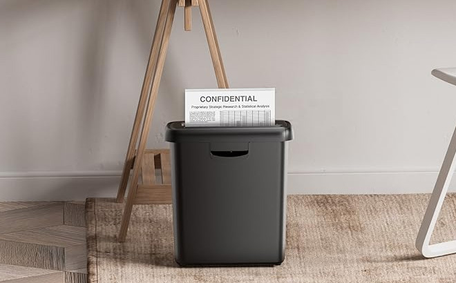 6 Sheet Paper Shredder 6 Sheet Paper Shredder