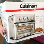A Person Holding Cuisinart Air Fryer Toaster Oven