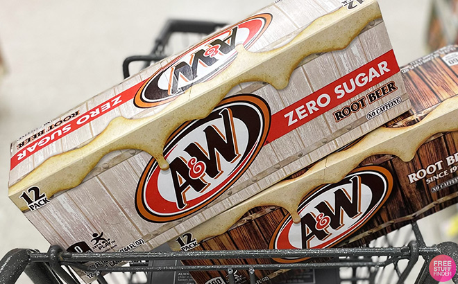 AW Zero Sugar Root Beer Soda AW Zero Sugar Root Beer Soda