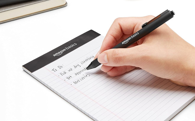 Amazon Basics Black Ballpoint Pen