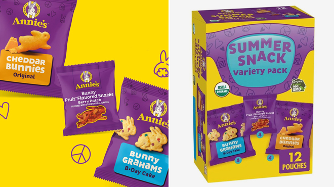 Annies Sweet and Salty Snack 12 Count Variety Pack Annies Sweet and Salty Snack 12 Count Variety Pack